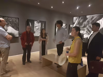 High Delegation of the ICTY visited the Gallery 11/07/95 on the fifth anniversary of its work