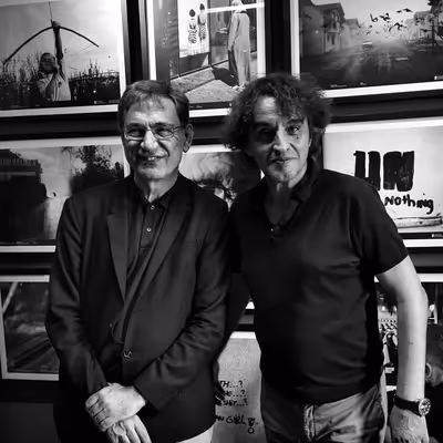 Orhan Pamuk, Nobel prize winner, visited Gallery 11/07/95