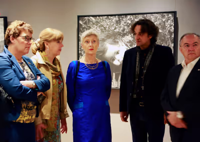 Delegation of Bundestag visiting the Gallery 11/07/95