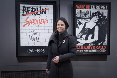 German Minister for Foreign Affairs Annalena Baerbock visited Gallery 11/07/95