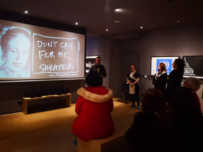 Lecture by Bojan Hadžihalilović for the representatives of high schools in Sarajevo