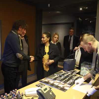 Phumzile Mlambo-Ngcuka, United Nations Under-Secretary-General and Executive Director of UN Women visiting Gallery 11/07/95